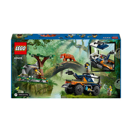 LEGO® City Jungle Explorer Off-Road Truck & Toy Tiger 60426