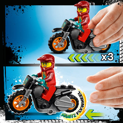 LEGO® City Fire Stunt Bike Building Kit 60311