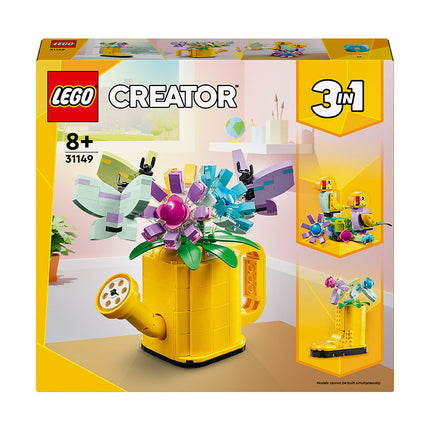 LEGO® Creator 3in1 Flowers in Watering Can Nature Toys 31149