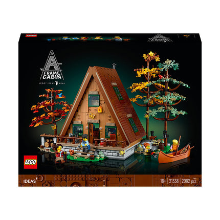 LEGO® Ideas A-Frame Cabin Building Kit for Adults 21338