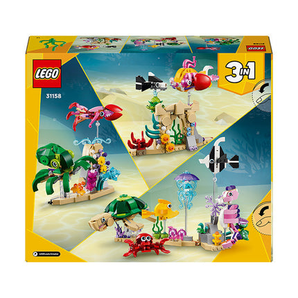 LEGO® Creator 3in1 Sea Animals Building Toy Set 31158