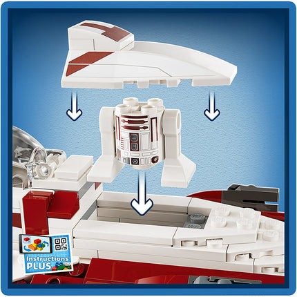 LEGO® Star Wars™ Obi-Wan Kenobi’s Jedi Starfighter™ Building Kit 75333