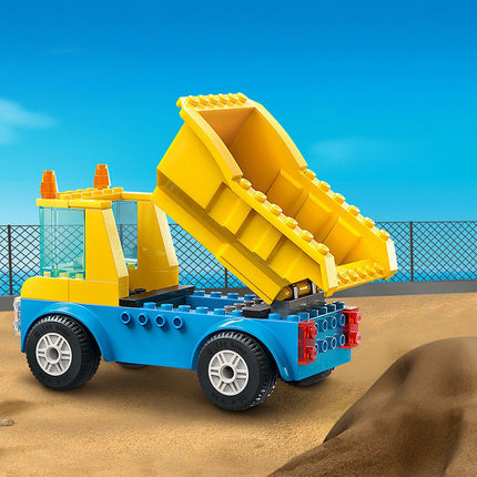 LEGO® City Construction Trucks and Wrecking Ball Crane 60391