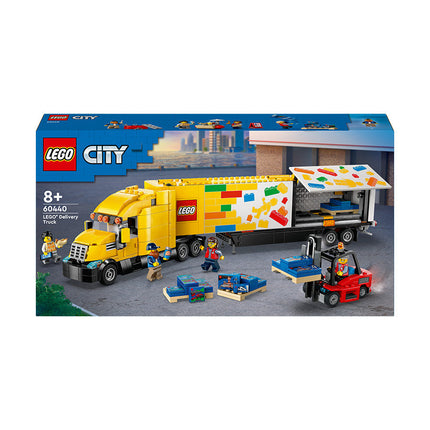 LEGO® City Yellow Delivery Truck Building Toy Set 60440