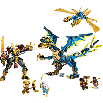 LEGO® NINJAGO® Elemental Dragon vs. The Empress Mech Building Toy Set 71796