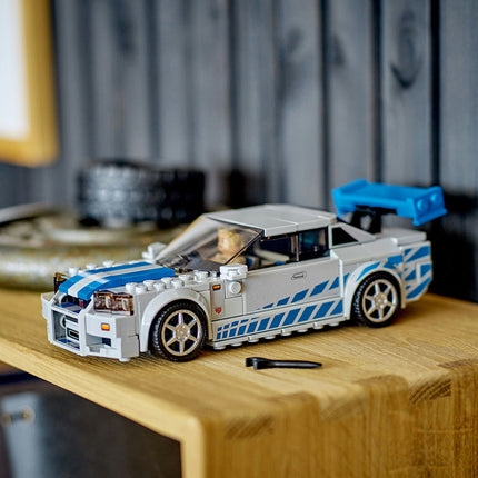 LEGO® Speed Champions 2 Fast 2 Furious Nissan Skyline GT-R (R34) Set 76917