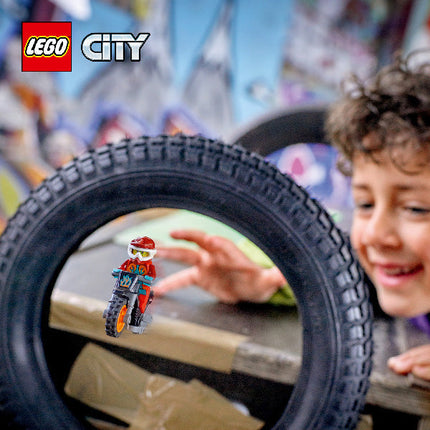 LEGO® City Fire Stunt Bike Building Kit 60311