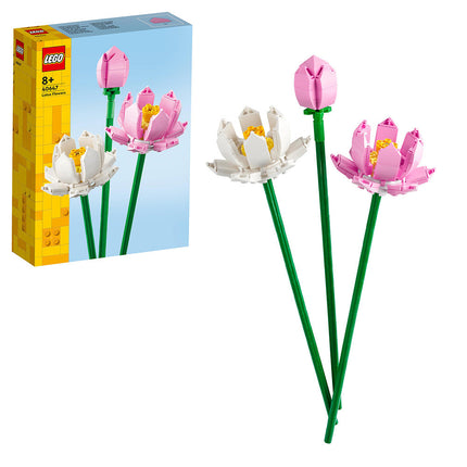 LEGO® Lotus Flowers Desk Decoration Set 40647