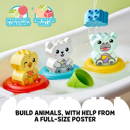 LEGO® DUPLO® My First Bath Time Fun: Floating Animal Train 10965