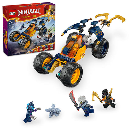 LEGO® NINJAGO® Arin’s Ninja Off-Road Buggy Car Toy Set 71811