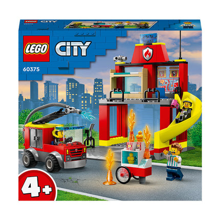 LEGO® City Fire Station and Fire Engine Building Toy Set 60375