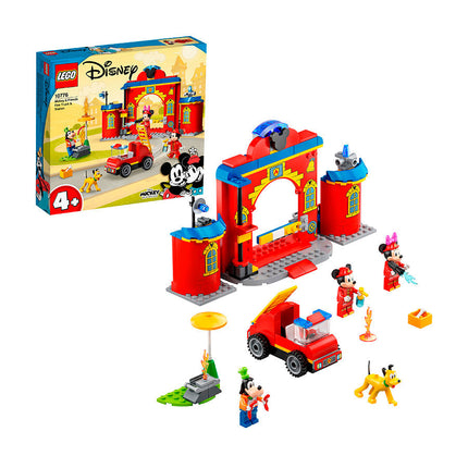 LEGO® ǀ Disney Mickey and Friends – Mickey & Friends Fire Truck & Station Building Kit 10776