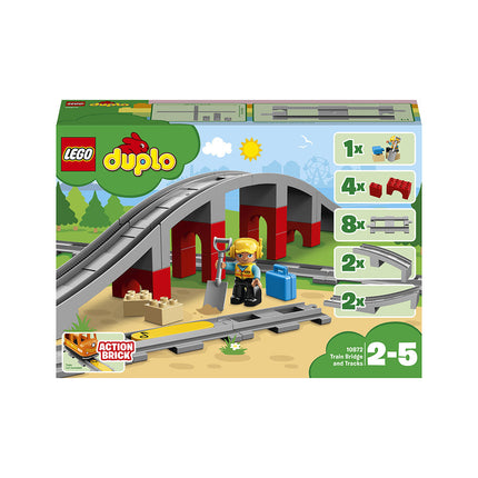 LEGO® DUPLO® Train Bridge and Tracks Construction Toy 10872