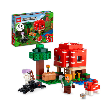 LEGO® Minecraft® The Mushroom House Building Kit 21179