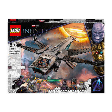 LEGO® Marvel Black Panther Dragon Flyer Building Kit 76186