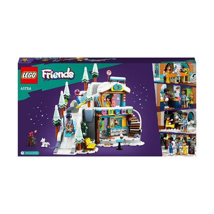 LEGO® Friends Holiday Ski Slope and Café Building Toy Set 41756