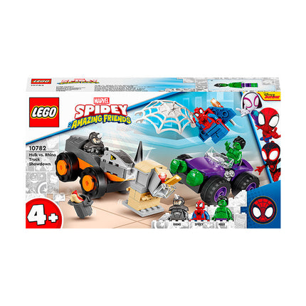 LEGO® Marvel Spidey And His Amazing Friends Hulk vs. Rhino Truck Showdown 10782