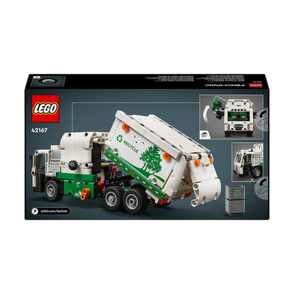 LEGO® Technic™ Mack LR Electric Garbage Truck Vehicle Toy 42167