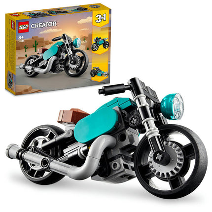 LEGO® Creator Vintage Motorcycle Building Toy Set 31135