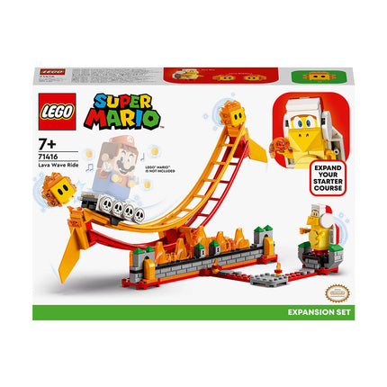 LEGO® Super Mario™ Lava Wave Ride Expansion Set Building Toy Set 71416