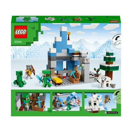 LEGO® Minecraft® The Frozen Peaks Building Toy Set 21243