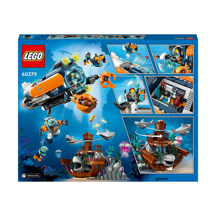 LEGO® City Deep-Sea Explorer Submarine Building Toy Set 60379