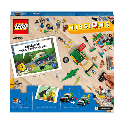 LEGO® City Wild Animal Rescue Missions Building Kit 60353