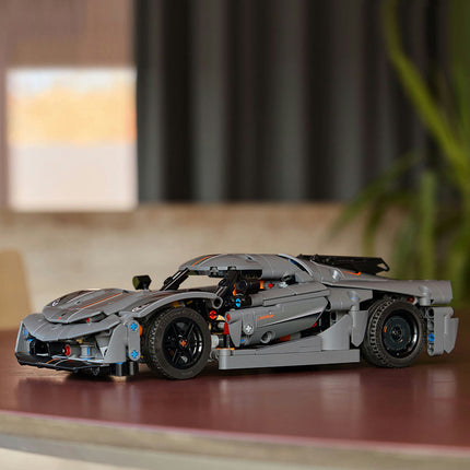 LEGO® Technic™ Koenigsegg Jesko Absolut Grey Hypercar 42173