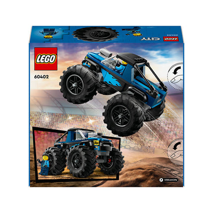 LEGO® City Blue Monster Truck Toy Vehicle Playset 60402