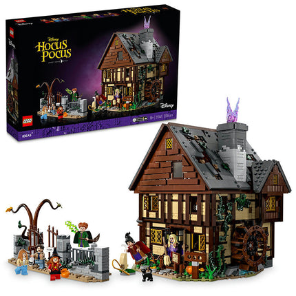 LEGO® Ideas Disney Hocus Pocus: The Sanderson Sisters' Cottage 21341