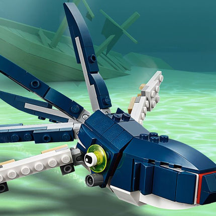 LEGO Creator 3in1 Deep Sea Creatures Building Kit 31088