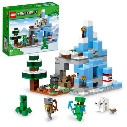 LEGO® Minecraft® The Frozen Peaks Building Toy Set 21243