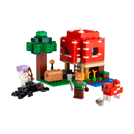 LEGO® Minecraft® The Mushroom House Building Kit 21179