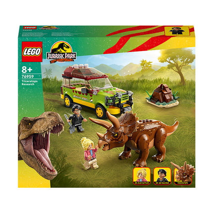 LEGO® Jurassic World Triceratops Research Building Set 76959