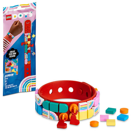 LEGO® DOTS Rainbow Bracelet with Charms DIY Bracelet Kit 41953