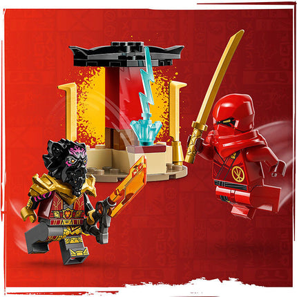 LEGO® NINJAGO® Kai and Ras’s Car and Bike Battle Building Toy Set 71789