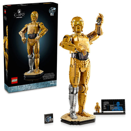 LEGO® Star Wars™ C-3PO Character, Figure Set for Adults 75398