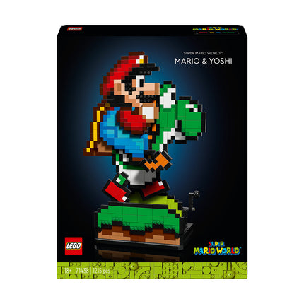 LEGO® Super Mario™: Mario & Yoshi Set for Adults 71438