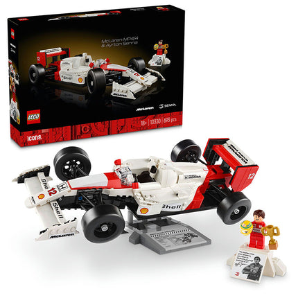 LEGO® ICONS McLaren MP4/4 & Ayrton Senna Set for Adults 10330